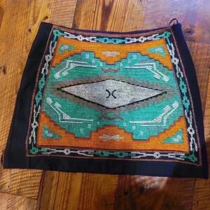 Adorable Aztec Embroidered Miniskirt